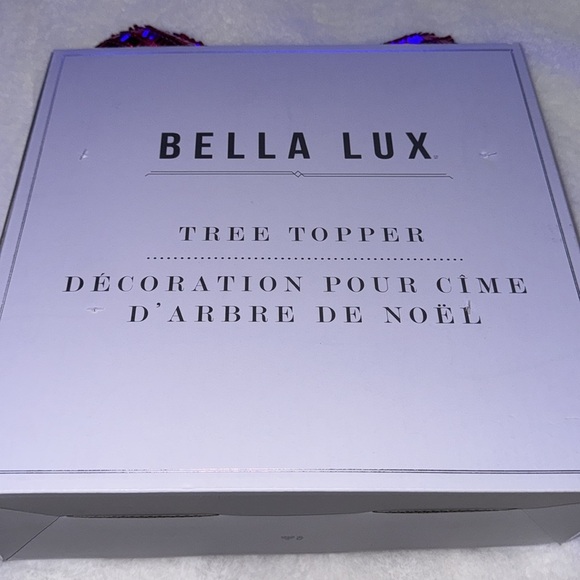 Bella Lux Bow Tree Topper PINK - Picture 7 of 8
